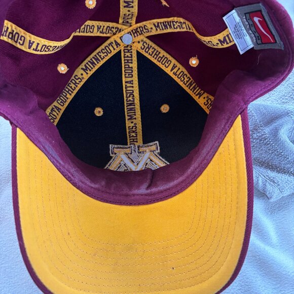 Nike Minnesota Golden Gophers Adjustable Wool Hat Cap Men's - Picture 5 of 5